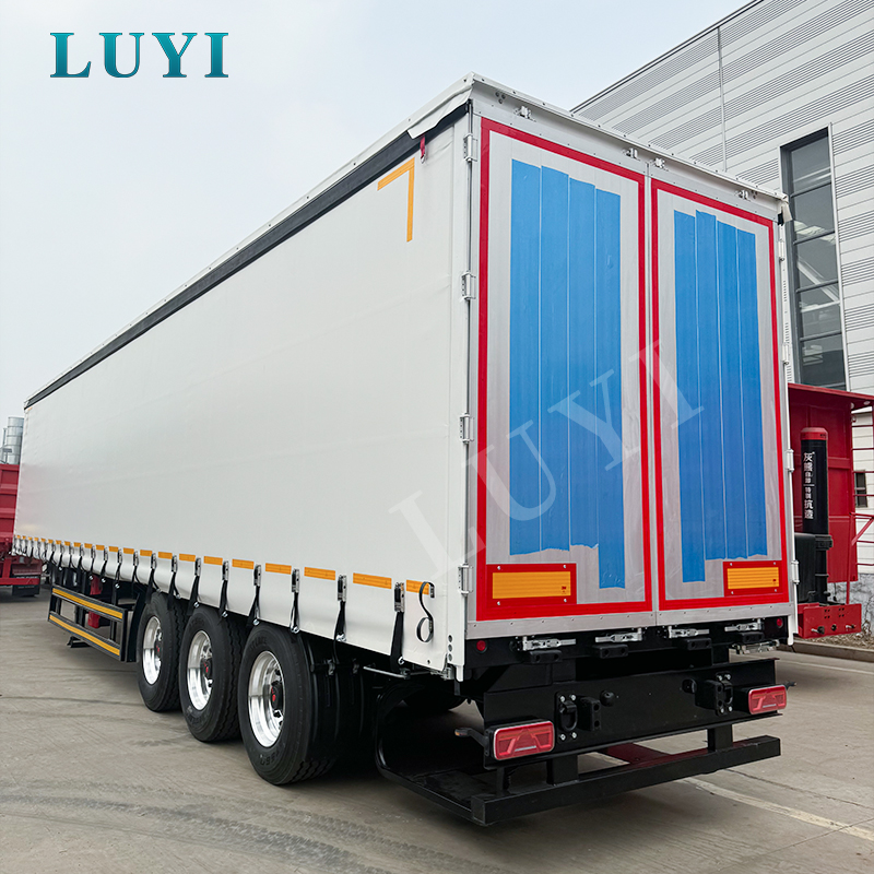 3 axle curtain side 